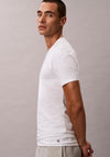 Calvin Klein Cotton Stretch Blend 3 Pack V-Neck T-Shirts, White