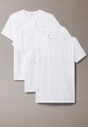 Calvin Klein 3 Pack Lounge T-Shirts, White