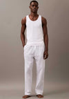 Calvin Klein Cotton Stretch Blend 3 Pack Lounge Vests, White