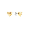 Calvin Klein Heart Earrings, Gold