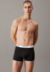 Calvin Klein Icon Cotton Stretch Relaxed Fit Trunks, Green Multi