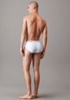 Calvin Klein Icon Cotton Stretch 3 Pack Hip Briefs, White