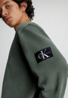 Calvin Klein Jeans Badge Sweatshirt, Thyme