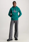 Calvin Klein Jeans Monogram Hoodie, Atlantic Deep