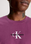 Calvin Klein Jeans Monogram T-Shirt, Amaranth