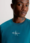 Calvin Klein Jeans Monogram T-Shirt, Atlantic Deep