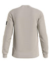 Calvin Klein Jeans Waffle Sweatshirt, Plaza Taupe