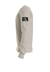 Calvin Klein Jeans Waffle Sweatshirt, Plaza Taupe