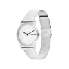 Calvin Klein Ladies Feel Watch, Silver