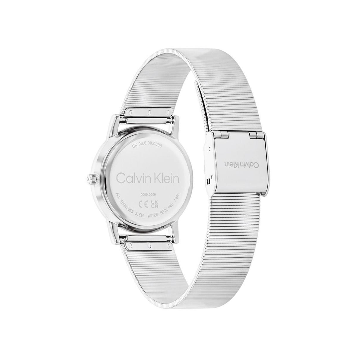 Calvin Klein Ladies Feel Watch, Silver