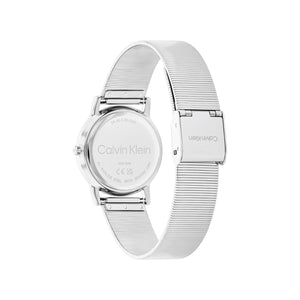 Calvin Klein Ladies Feel Watch, Silver