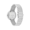 Calvin Klein Ladies Twisted Bezel Watch, Silver & Light Blue