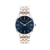 Calvin Klein Men's Timeless Dressed Two-Tone Watch, Silver & Rose Gold