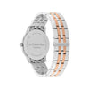 Calvin Klein Men's Timeless Dressed Two-Tone Watch, Silver & Rose Gold