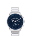 Calvin Klein Mens 25200293 Impressive Watch, Silver