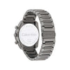 Cakvin Klein Men’s Flex Watch, Gunmetal Silver