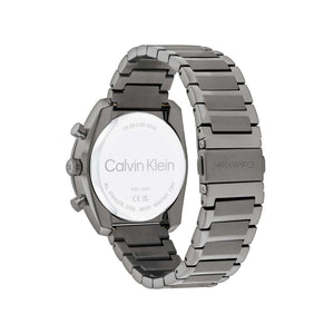 Cakvin Klein Men’s Flex Watch, Gunmetal Silver