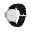 Calvin Klein Men’s Reset Watch, Black & Silver