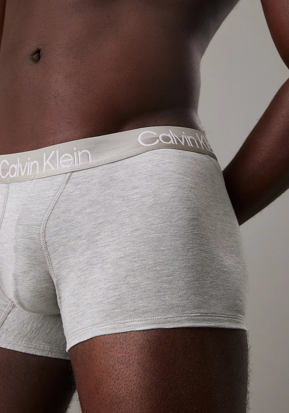 Calvin Klein Modern Structure 3 Pack Short Trunks, Black Multi