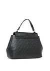 Calvin Klein Embroidered Monogram Tote Bag, Black