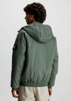 Calvin Klein Jeans Padded Hooded Jacket, Thyme