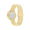 Calvin Klein Ladies Twisted Bezel Watch, Gold & Green