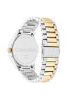 Calvin Klein Unisex 25200226 Iconic Watch, Silver & Gold