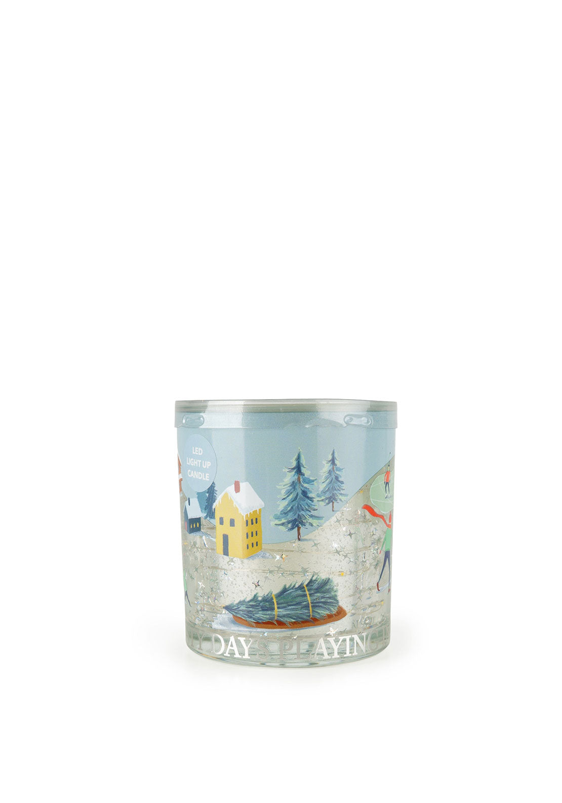 Candlelight Snow Days LED Scented Candle, 70g