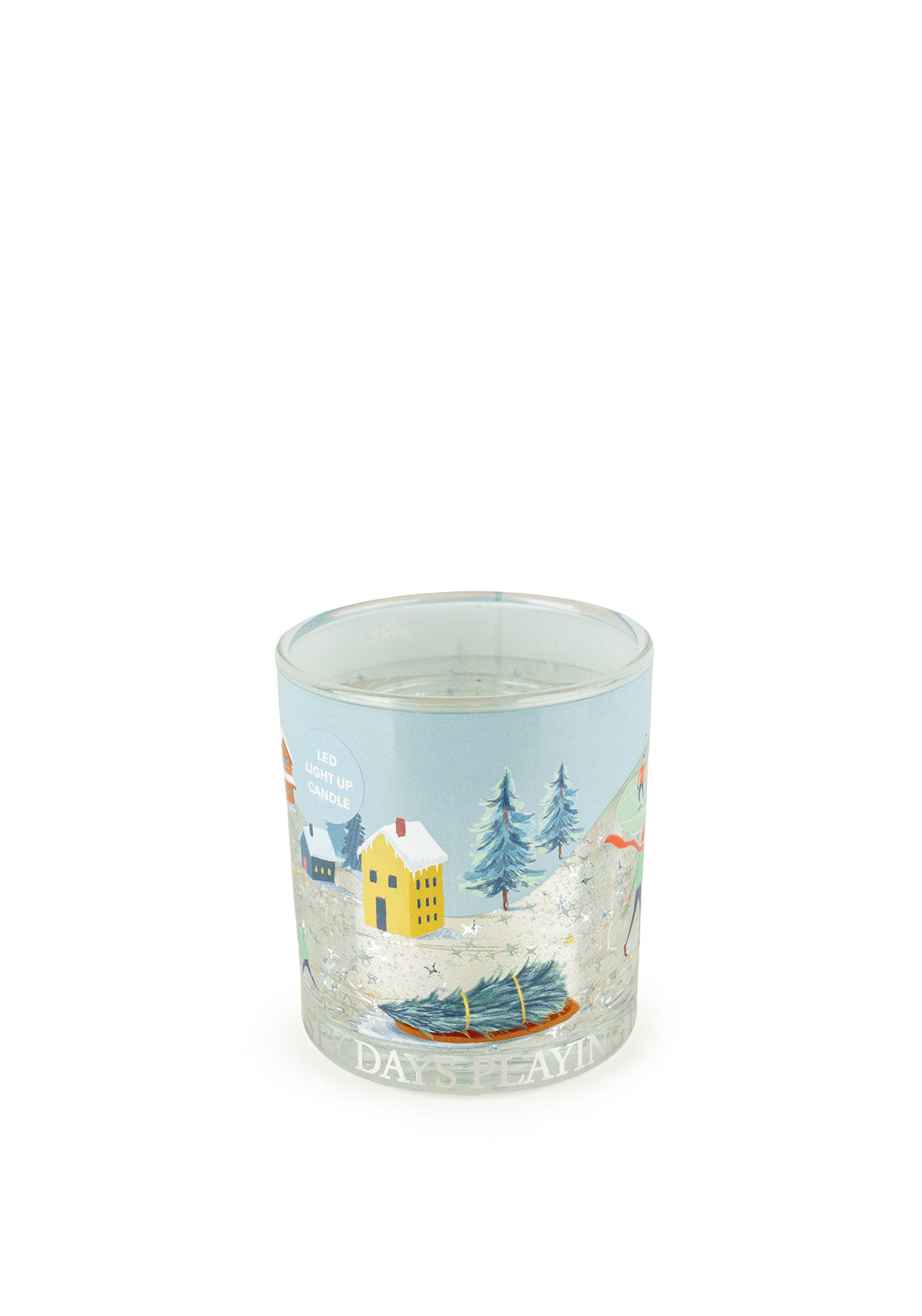 Candlelight Snow Days LED Scented Candle, 70g