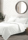 Atlantic Linen Cannes Duvet Cover Set, White