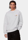 Carhartt American Script Sweatshirt, Ash Heather