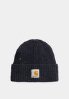 Carhartt WIP Anglistic Beanie, Speckled Dark Navy