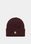 Carhartt WIP Chase Beanie, Amarone