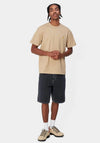 Carhartt WIP Chase Crew Neck T-Shirt, Sable