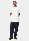 Carhartt WIP Chase Crew Neck T-Shirt, White
