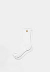 Carhartt WIP Chase Socks, White UK6-11
