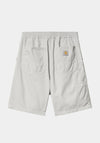 Carhartt WIP Flint Shorts, Sonic Silver