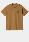 Carhartt WIP Groundworks T-Shirt, Hamilton Brown
