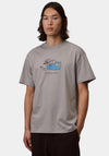 Carhartt WIP Ice Fishing Graphic T-Shirt, Shady Grey