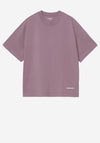 Carhartt WIP Link Script T-Shirt, Purple