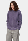 Carhartt Madison Cord Shirt, Glassy Purple