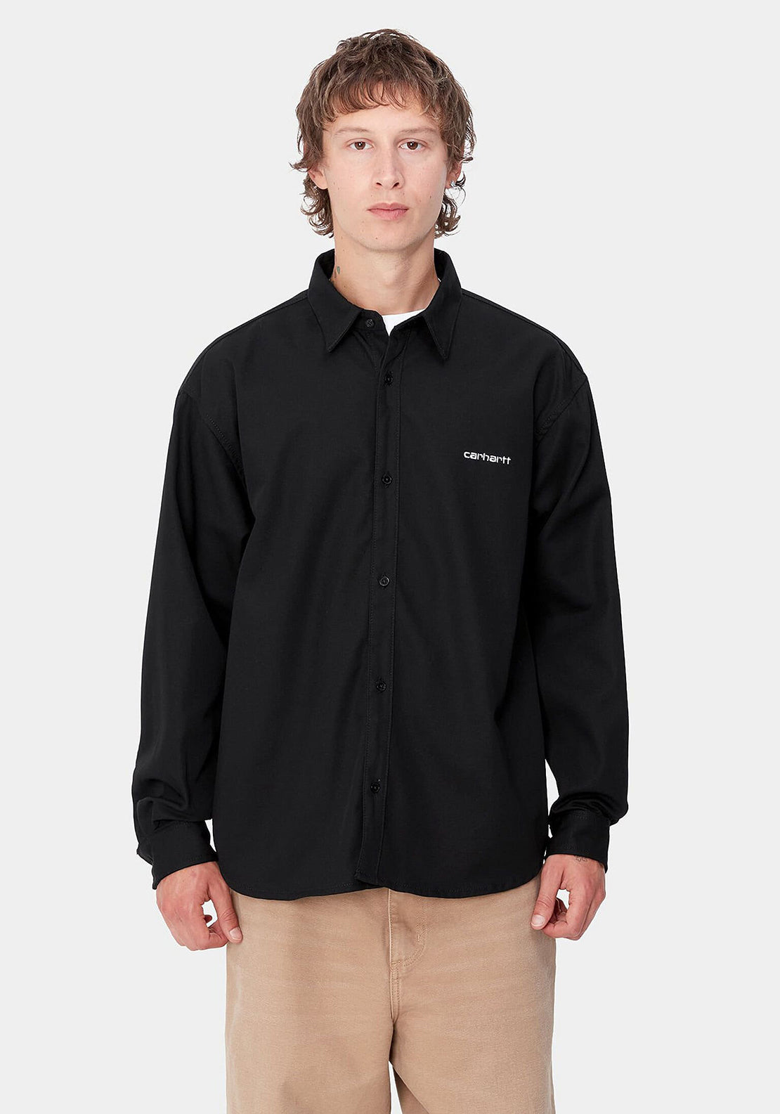 Carhartt WIP Module Script Shirt, Black