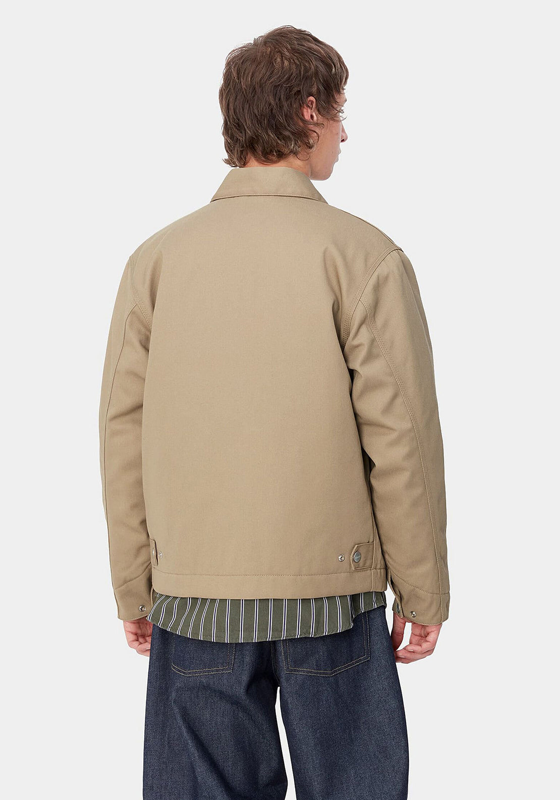 Carhartt WIP Module Script Jacket, Beige - McElhinneys