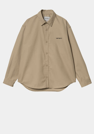 Carhartt WIP Module Script Shirt, Leather