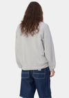 Carhartt WIP Nelson Crew Neck Sweatshirt, Sonic Silver