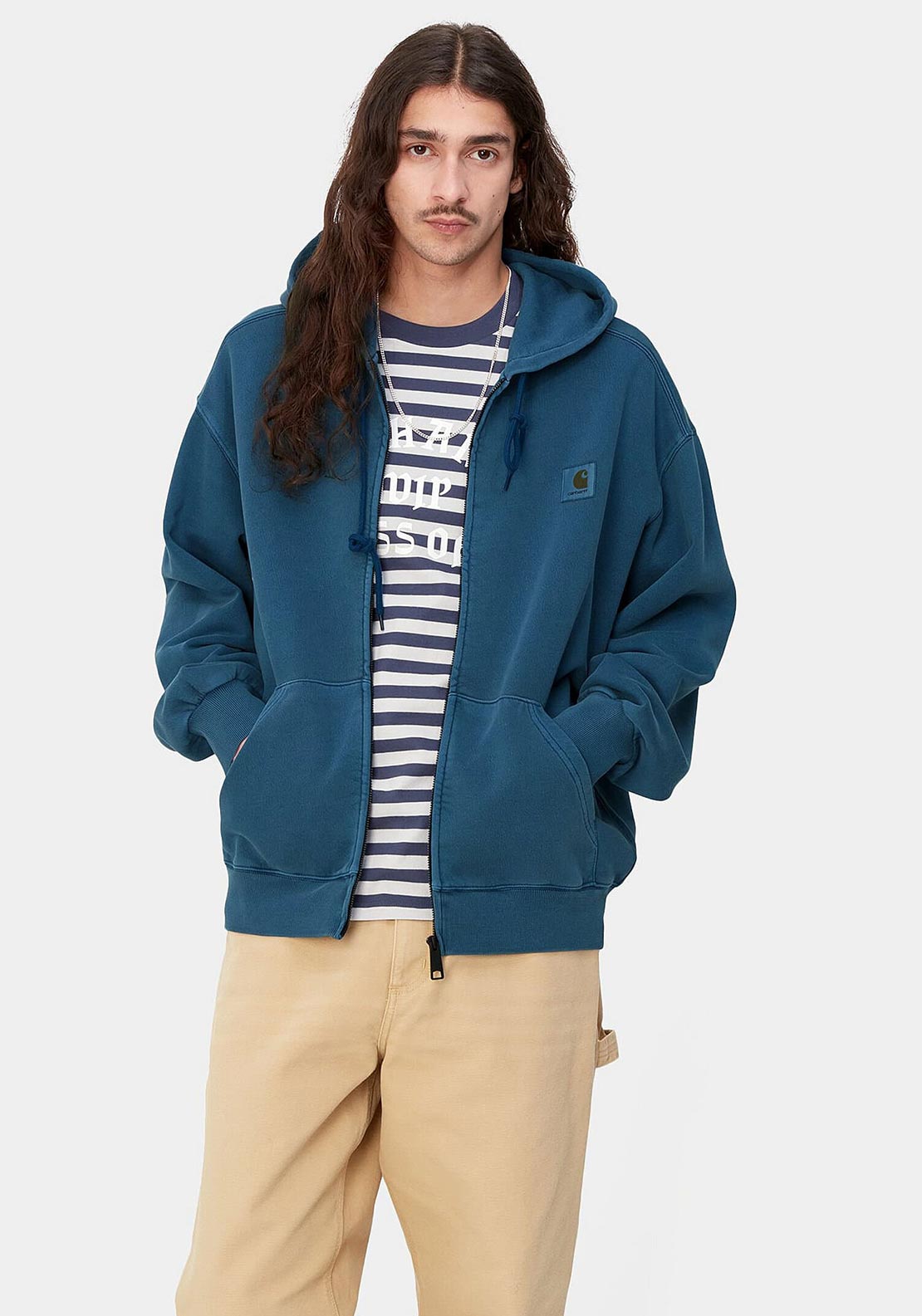Carhartt WIP Neslon Full Zip Hoodie, Elder