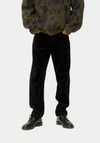Carhartt Newel Coventry Corduroy Trousers, Black
