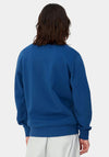 Carhartt WIP Script Embroidery Sweatshirt, Elder & White