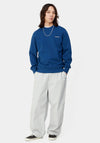 Carhartt WIP Script Embroidery Sweatshirt, Elder & White