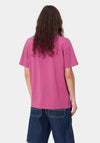 Carhartt WIP Script T-Shirt, Magenta & Black